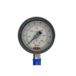 Netpel - Manômetros total inox 100MM rosca 1/2