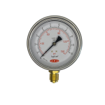 Netpel - Manômetros reto 100MM caixa inox rosca 1/2